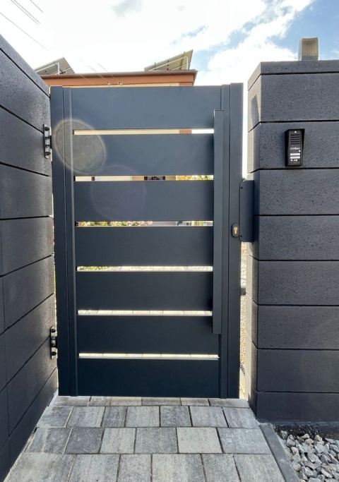 Furtka Ogrodzeniowa Palisadowa Double-Sided