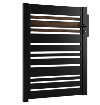 Furtka Ogrodzeniowa Palisadowa Loft Wood-Look