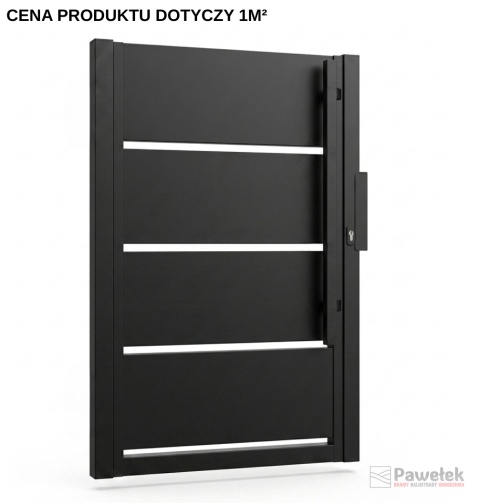 Furtka Ogrodzeniowa Palisadowa Modern Duo