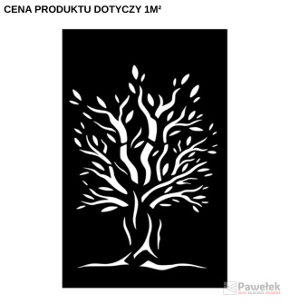 Furtka z Motywem Drzewa