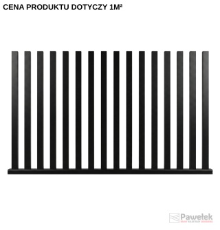 Przęsło Grzebieniowe Aluminiowe