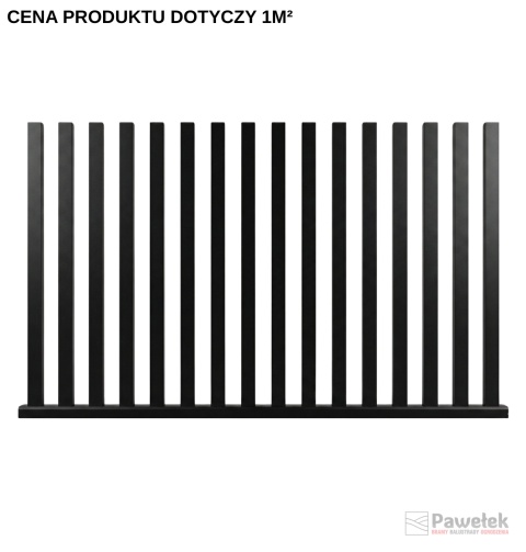 Przęsło Grzebieniowe Aluminiowe