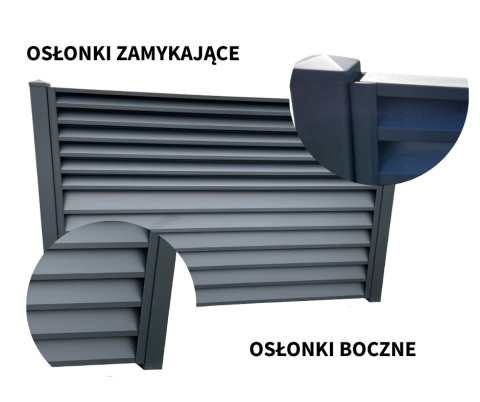 Przęsło żaluzjowe nowoczesne Przęsło żaluzjowe nowoczesne