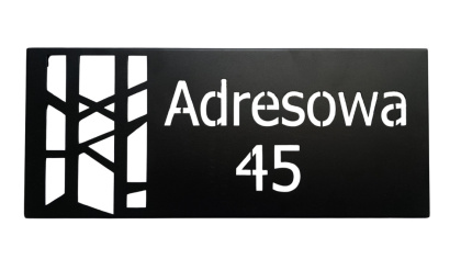 Tablica adresowa "Bambus"