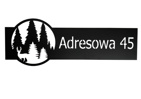 Tablica adresowa "Las"